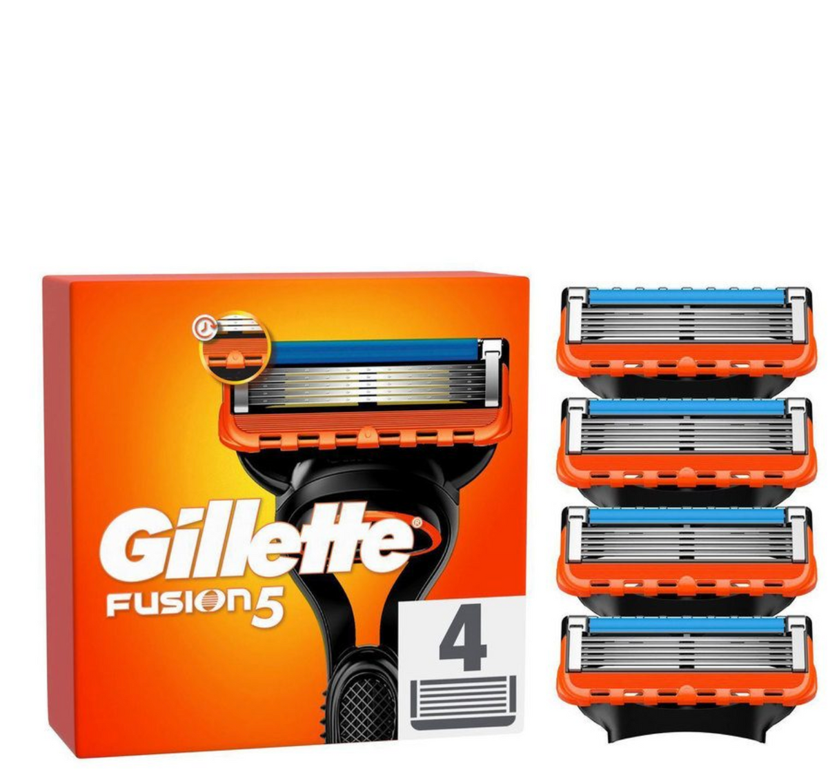 Lama da barbiere Gillette Fusion (4 pezzi)