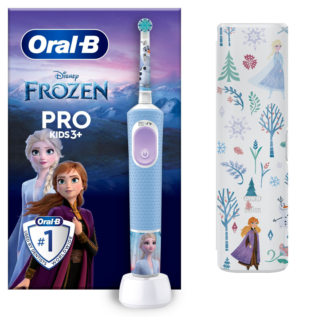 Oral B Vitality Pro Kids Frozen Carrello elettrico